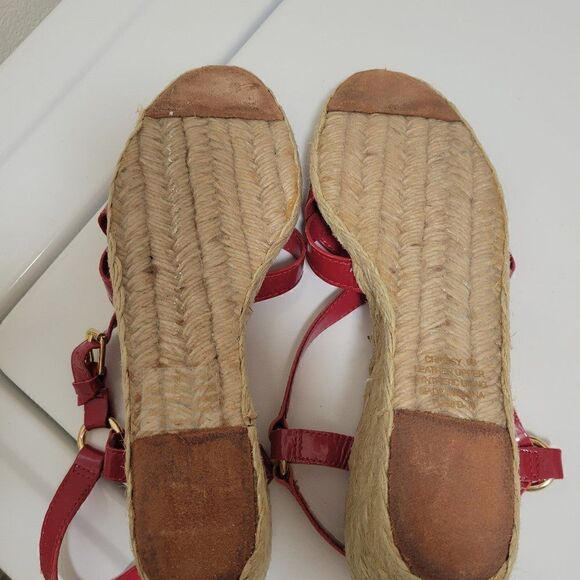 Ralph Lauren Sandal Wedge Shoe - Picture 7 of 16